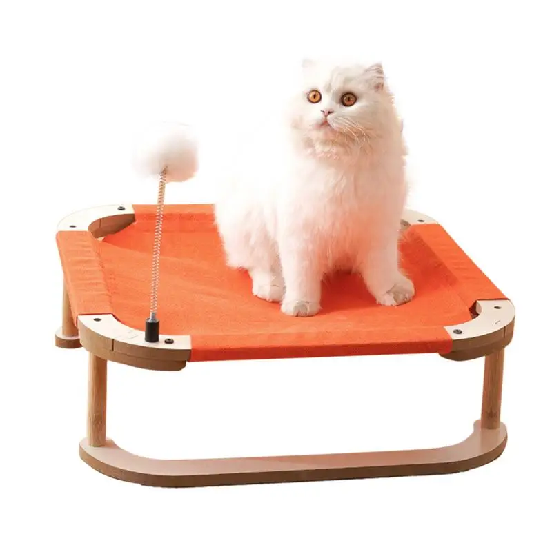 Wooden Elevated Pet Cat Bed Removable Washable Cat Kitten Hammock House For Small Cats Dogs Bedding Supplies For Cats Dogs
Wooden Elevated Pet Cat Bed Removable Washable Cat Kitten Hammock House For Small Cats Dogs Bedding Supplies For Cats Dogs