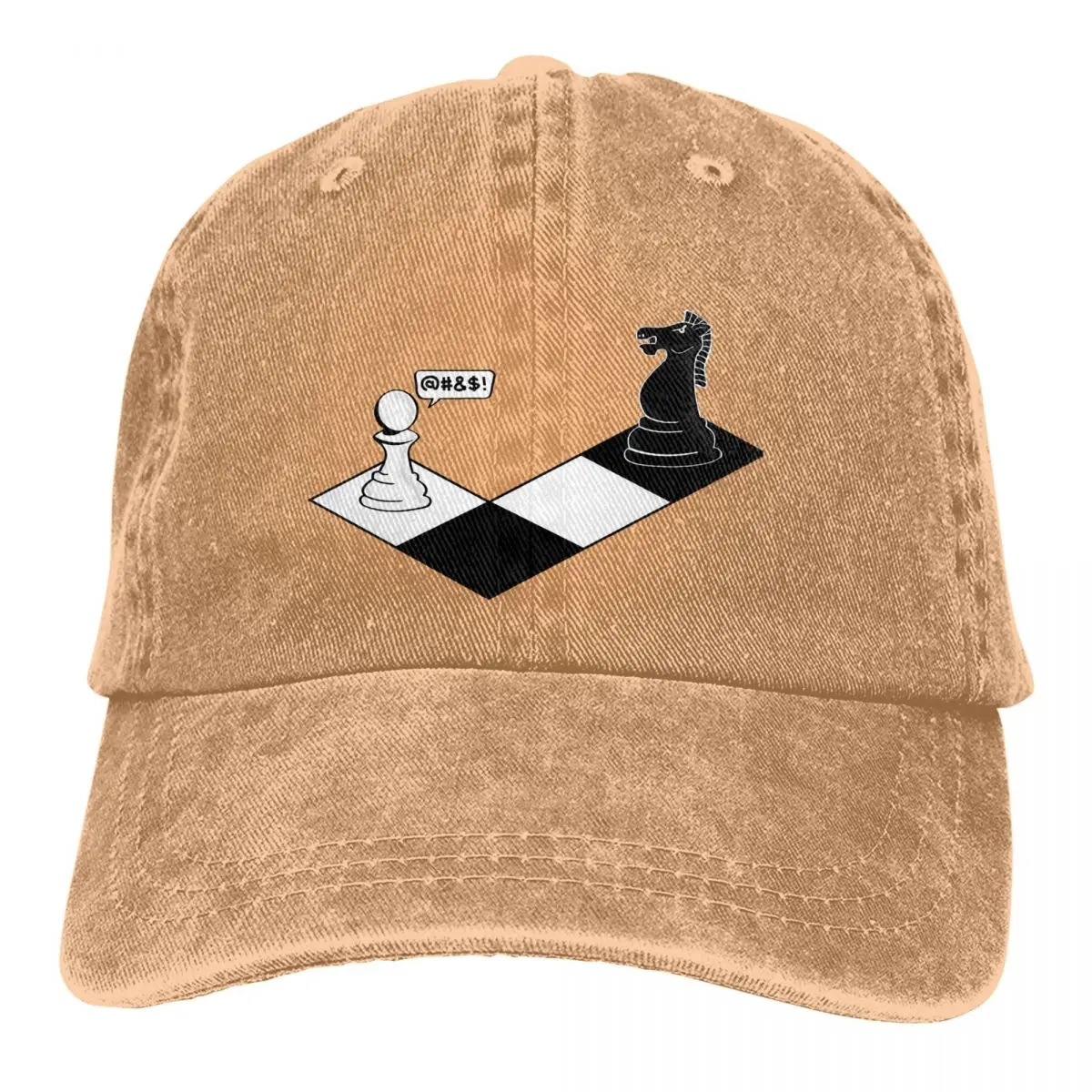 Summer Cap Sun Visor Knight Takes Pawn Hip Hop Caps Chess A Game to Help the Intellect Cowboy Hat Peaked Hats
Summer Cap Sun Visor Knight Takes Pawn Hip Hop Caps Chess A Game to Help the Intellect Cowboy Hat Peaked Hats