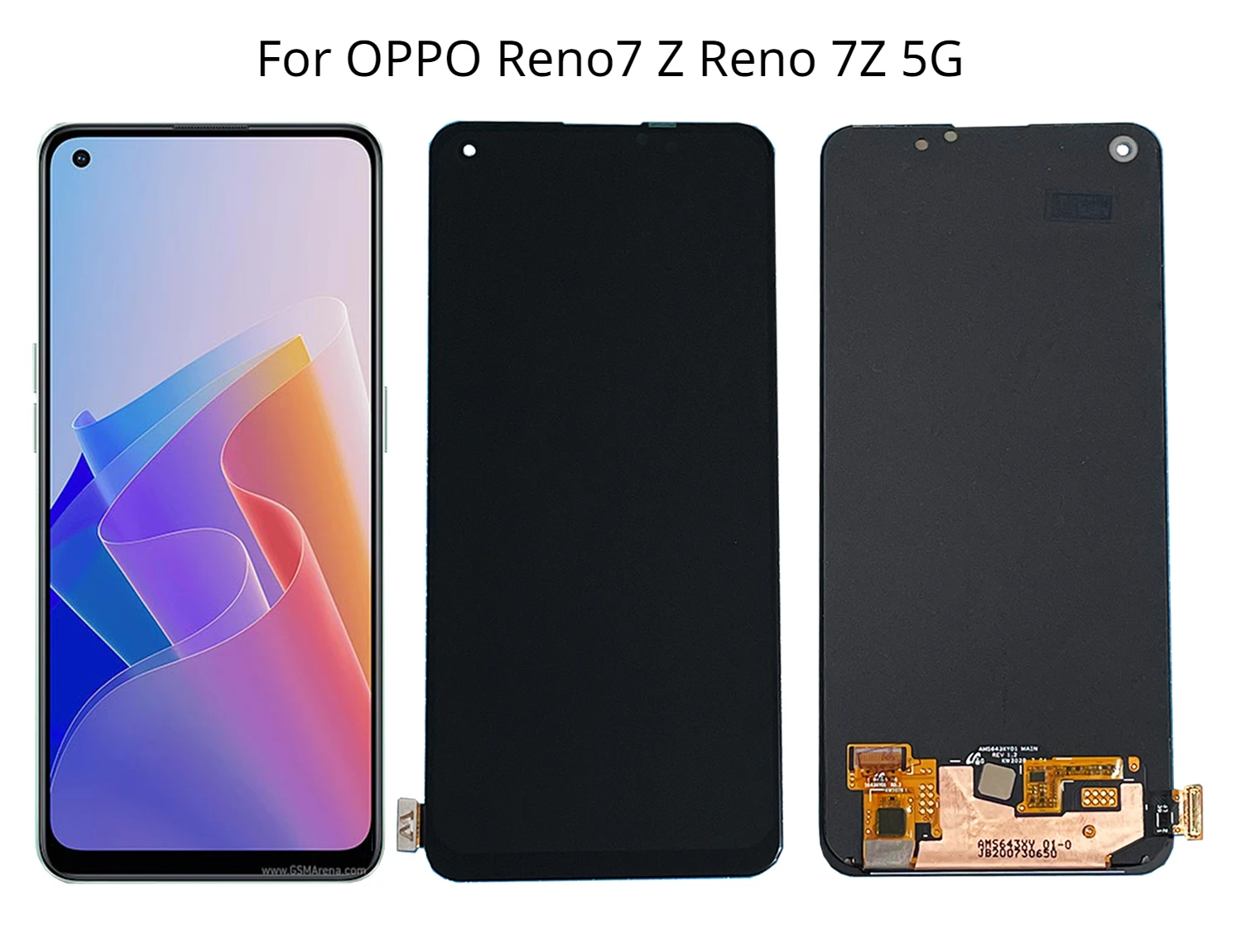 Оригинальный ЖК-дисплей AMOLED 6,43 дюйма для OPPO Reno7 Z Reno 7Z 5G CPH2343, сменный сенсорный экран, дигитайзер в сборе
Оригинальный ЖК-дисплей AMOLED 6,43 дюйма для OPPO Reno7 Z Reno 7Z 5G CPH2343, сменный сенсорный экран, дигитайзер в сборе