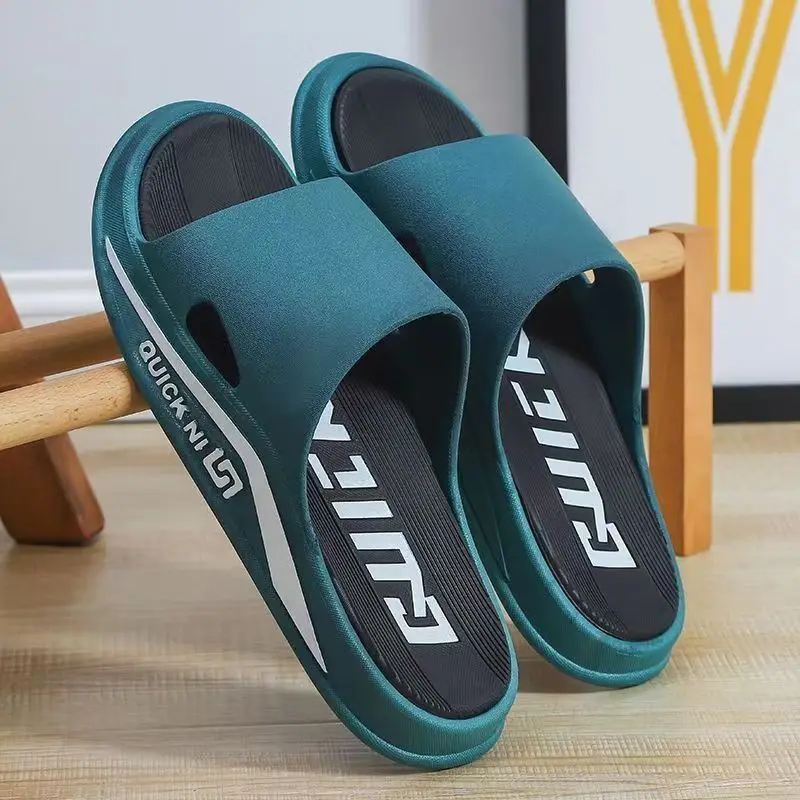 Summer Outdoor Wearing Home Slippers Male Couples Anti slip Bathroom Slippers Thick Soft Sole Slippers Male Fashion
Summer Outdoor Wearing Home Slippers Male Couples Anti slip Bathroom Slippers Thick Soft Sole Slippers Male Fashion
