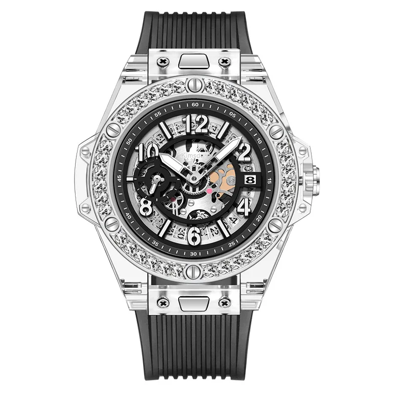 Luxury Diamond Quartz Watch Top Brand Military Men Sports Men's Watches Male Silicone Strap Hombre Relogio Masculino
Luxury Diamond Quartz Watch Top Brand Military Men Sports Men's Watches Male Silicone Strap Hombre Relogio Masculino