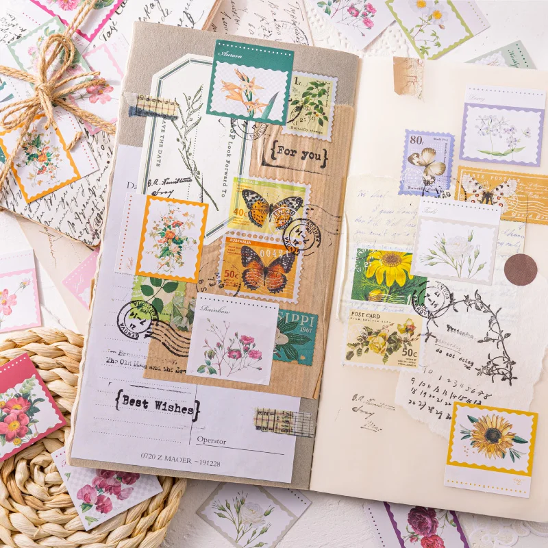 46Pieces Boxed stickers raccoon set fresh plant flower hand account diary DIY decorative seal sticker art supplies 4CM
46Pieces Boxed stickers raccoon set fresh plant flower hand account diary DIY decorative seal sticker art supplies 4CM