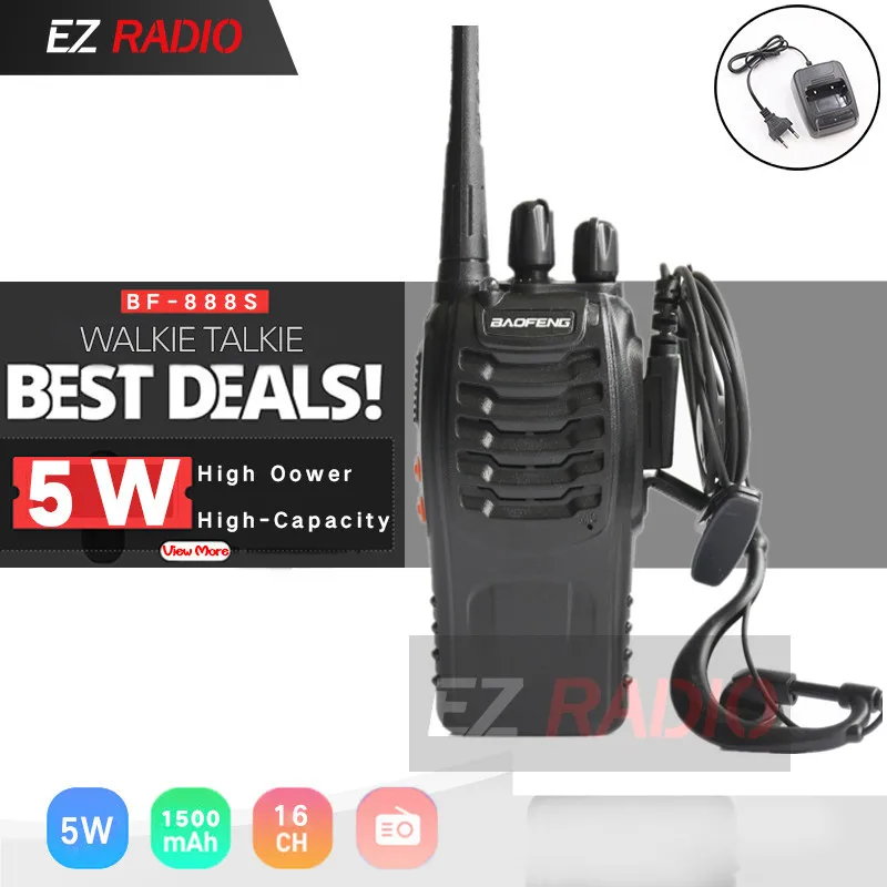 Baofeng BF-888S Walkie Talkie 2 Way DMR CB Ham Radio Station BF 888S UHF 888S Waki Taki Communicator UV 5R 82 UV9R UV-16 UV-10R
Baofeng BF-888S Walkie Talkie 2 Way DMR CB Ham Radio Station BF 888S UHF 888S Waki Taki Communicator UV 5R 82 UV9R UV-16 UV-10R