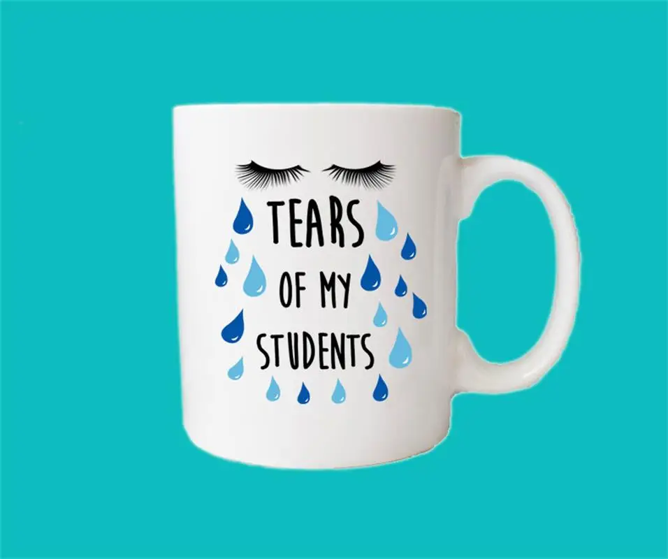 Customized Tears of My Enemies Mugs Tears of My Students Teacher Tea Cup Home Decal Friend Gifts Kid Milk Mugs Novelty Beer Cups
Customized Tears of My Enemies Mugs Tears of My Students Teacher Tea Cup Home Decal Friend Gifts Kid Milk Mugs Novelty Beer Cups