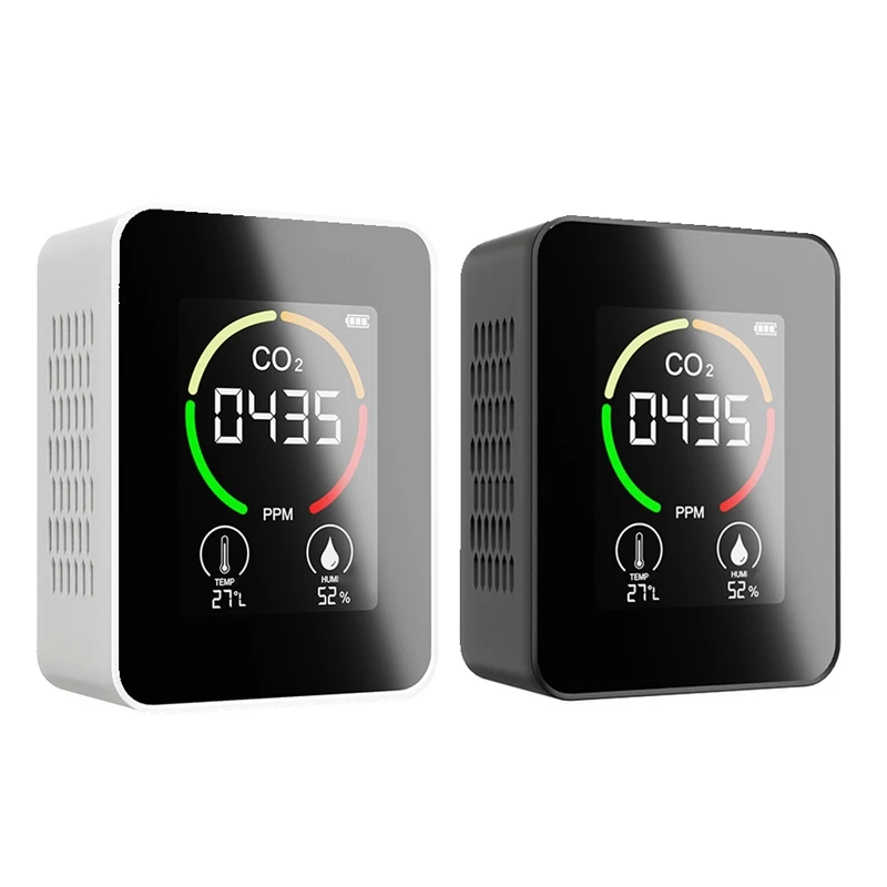 Infrared Air Monitor CO2 Carbon Dioxide Detector Air Quality Temperature Humidity Monitor Fast Measurement Meter
Infrared Air Monitor CO2 Carbon Dioxide Detector Air Quality Temperature Humidity Monitor Fast Measurement Meter