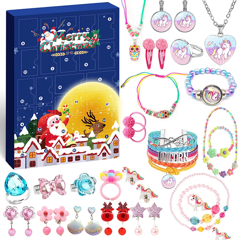 Girls Jewelry Advent Calendar for 2022 Christmas, Bracelet Necklace Earring Rings, Hair Accessories, 24 Days Countdown to Christ
Girls Jewelry Advent Calendar for 2022 Christmas, Bracelet Necklace Earring Rings, Hair Accessories, 24 Days Countdown to Christ