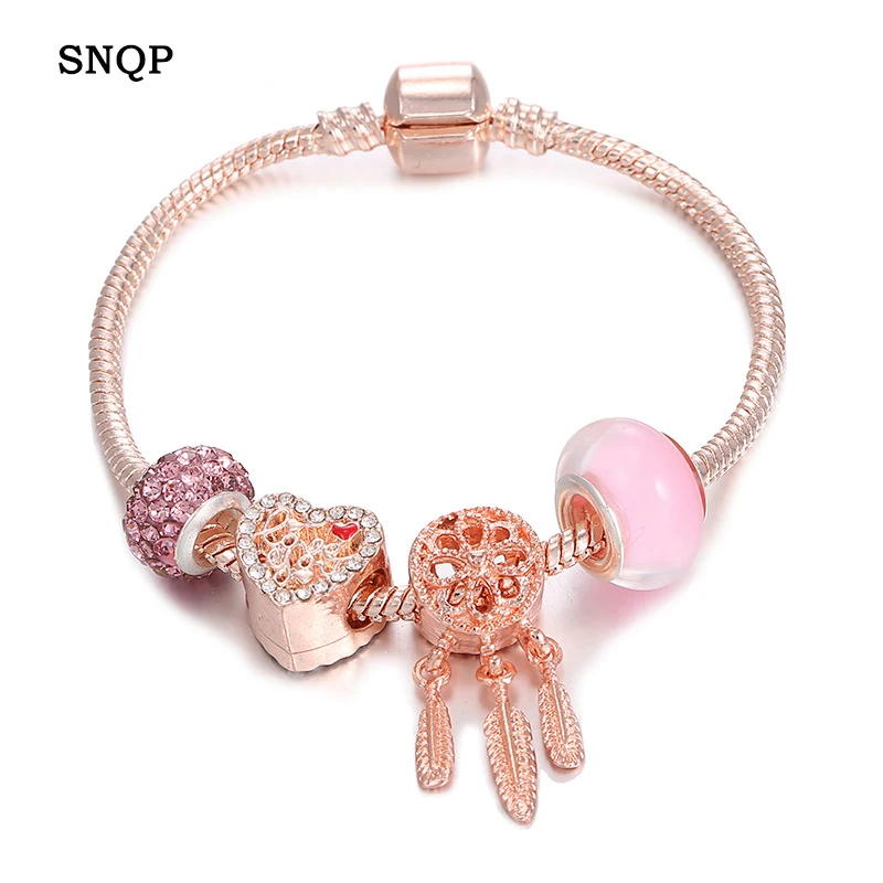 New Arrival Bracelet Heart Beaded Pink Glazed Pottery Accessories Dream Catcher Bracelet For Women
New Arrival Bracelet Heart Beaded Pink Glazed Pottery Accessories Dream Catcher Bracelet For Women