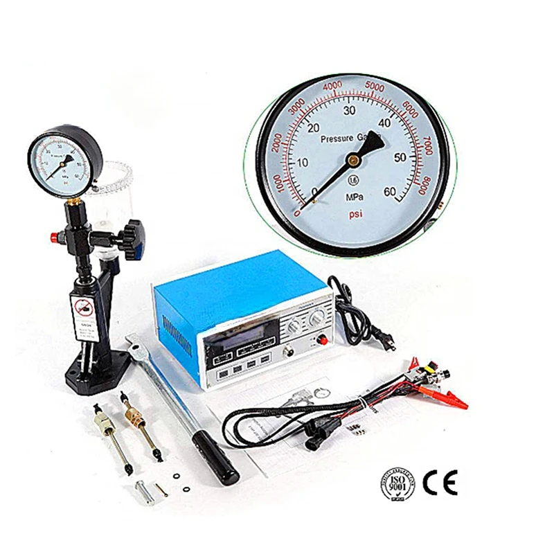 Multifunction Diesel Common Rail Diesel Fuel Injector Tester+S60H Nozzle Validator Set Equipment Tester
Multifunction Diesel Common Rail Diesel Fuel Injector Tester+S60H Nozzle Validator Set Equipment Tester