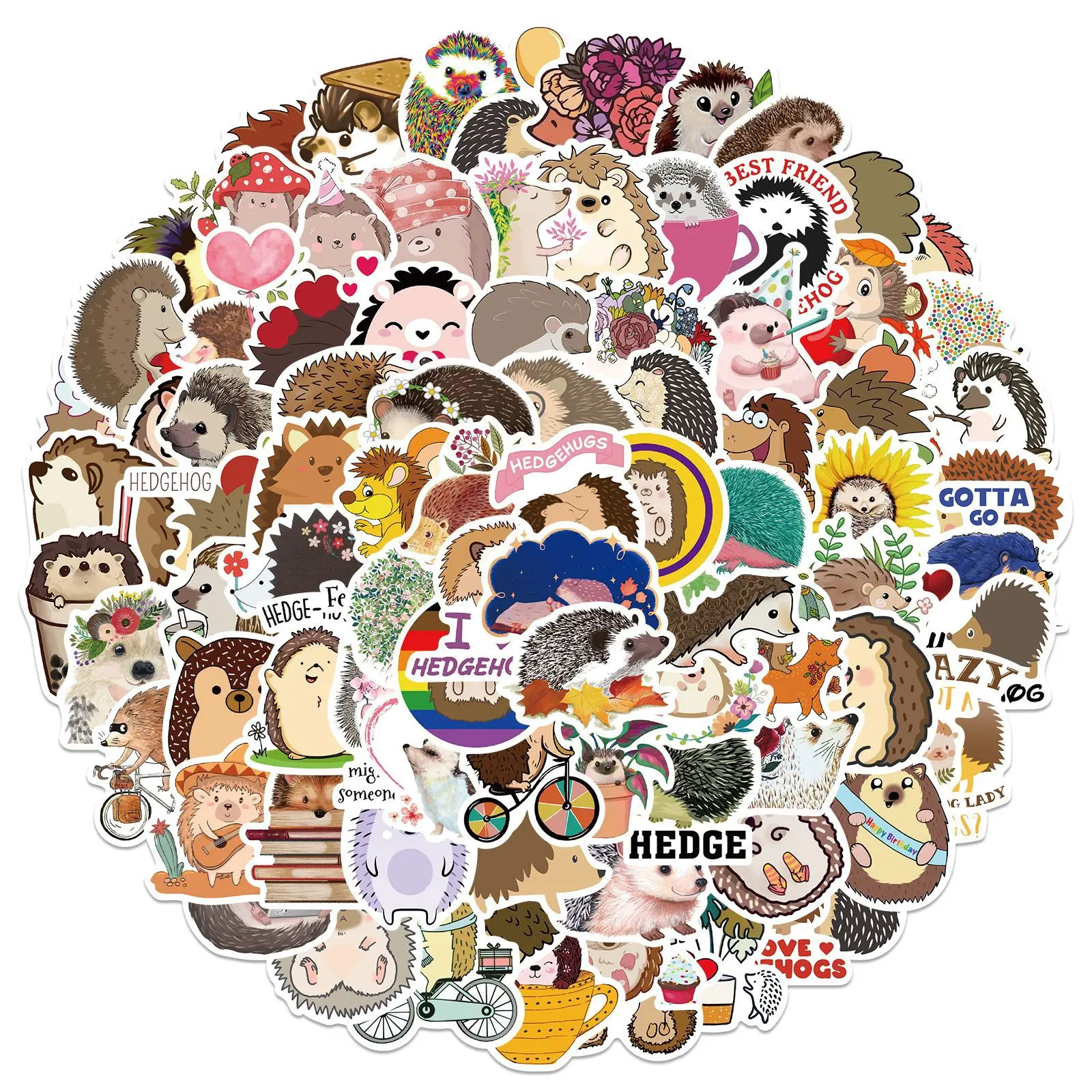 100PCS Kawaii Hedgehog Stickers Cute Cartoon Animal Decals Kids Toys DIY Notebook Luggage Laptop Motorcycle Car Sticker
100PCS Kawaii Hedgehog Stickers Cute Cartoon Animal Decals Kids Toys DIY Notebook Luggage Laptop Motorcycle Car Sticker
