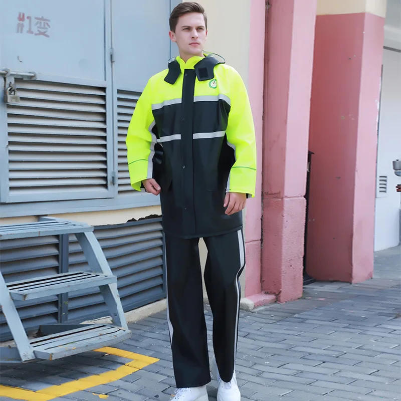Waterproof Motorcycle Raincoat Men's Golf Cycling Tourist Raincoat Biker Rain Suit Rainwear Chubasquero Camping Supplies
Waterproof Motorcycle Raincoat Men's Golf Cycling Tourist Raincoat Biker Rain Suit Rainwear Chubasquero Camping Supplies