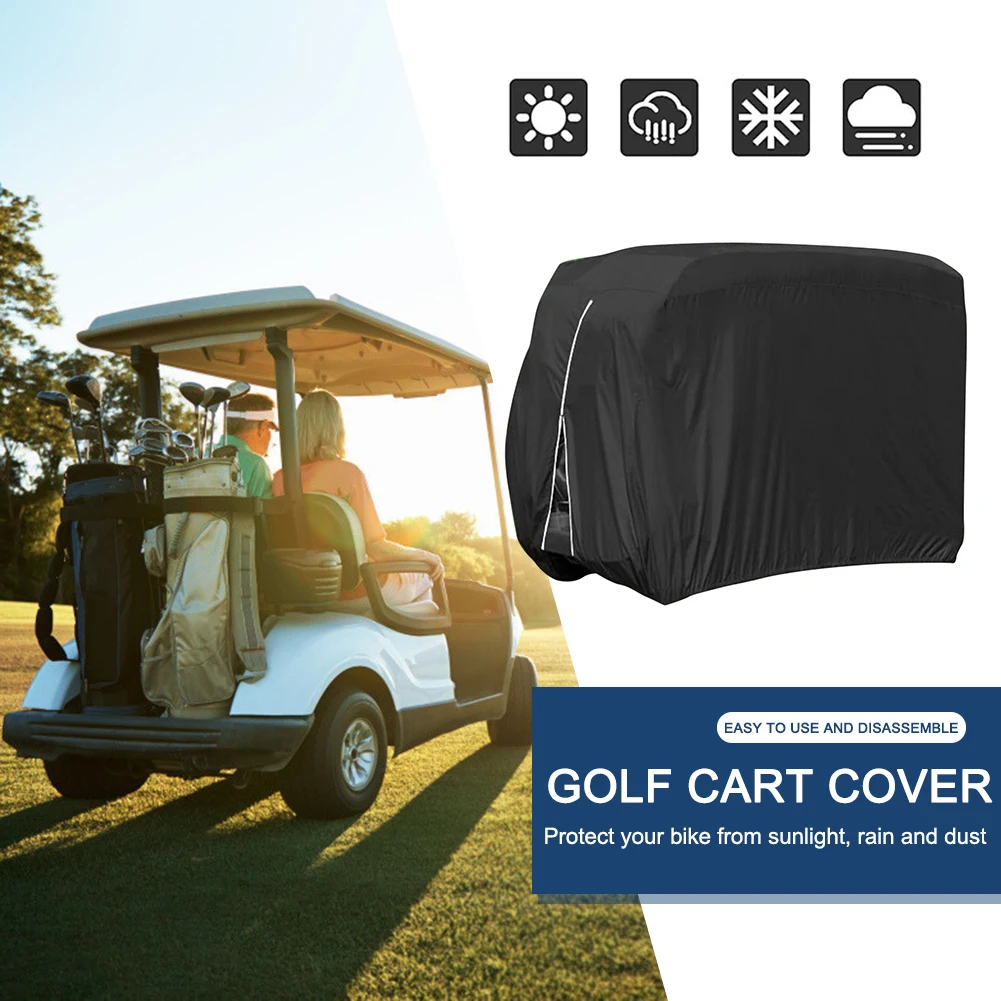 4 Seaters Golf Cart Cover 210D Oxford Club Car Roof Rain Protective Enclosure Waterproof Zipper Car Covers S-L
4 Seaters Golf Cart Cover 210D Oxford Club Car Roof Rain Protective Enclosure Waterproof Zipper Car Covers S-L