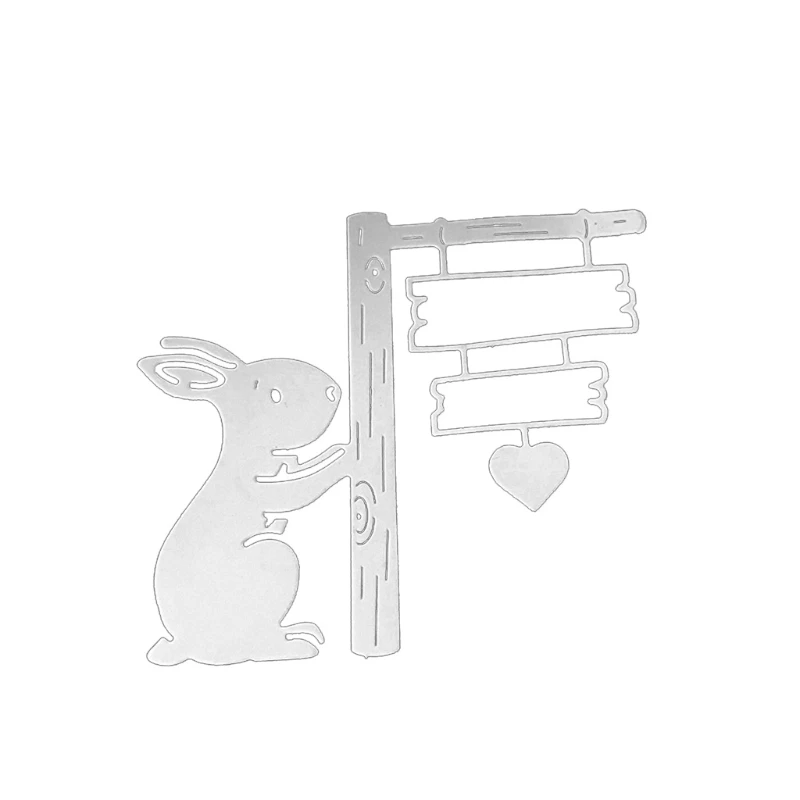 Easter Bunny Indicator Metal Cutting Dies Stencil Scrapbooking DIY Album Stamp Paper Card Embossing Decoration Craft
Easter Bunny Indicator Metal Cutting Dies Stencil Scrapbooking DIY Album Stamp Paper Card Embossing Decoration Craft