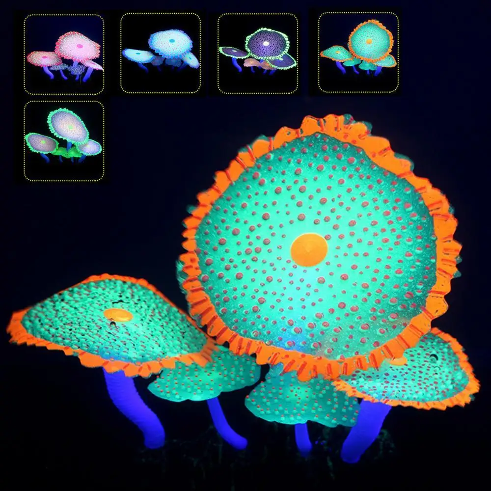 Simulation Luminous Dotted Anemone Plant Aquarium Ornament Landscape Decoration 
Simulation Luminous Dotted Anemone Plant Aquarium Ornament Landscape Decoration