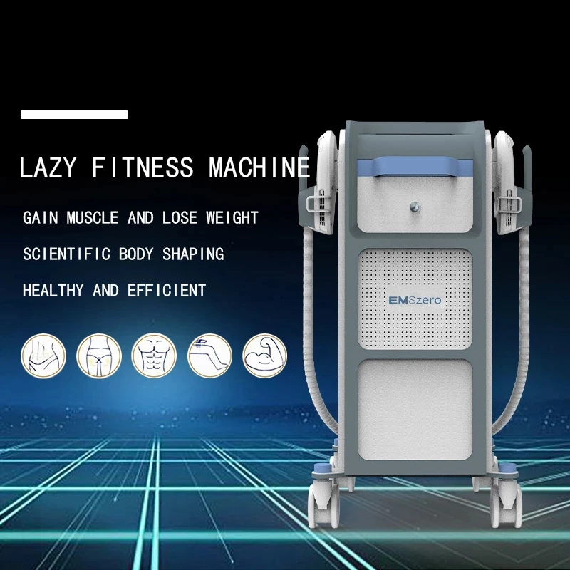 The New DLS EMSlIM Neo 5000W 13 Tesla hi-emt Machine with 4 pcs RF Handles With Pelvic Stimulation Pads Optional EMSzero
The New DLS EMSlIM Neo 5000W 13 Tesla hi-emt Machine with 4 pcs RF Handles With Pelvic Stimulation Pads Optional EMSzero