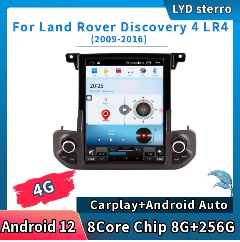 Автомагнитола LYD для LandRover Discovery 4 LR4 2009-2016, видеоплеер с GPS-навигацией, 8 ядер, 8 ГБ, 256 ГБ, Android 12, Bluetooth, мультимедиа
Автомагнитола LYD для LandRover Discovery 4 LR4 2009-2016, видеоплеер с GPS-навигацией, 8 ядер, 8 ГБ, 256 ГБ, Android 12, Bluetooth, мультимедиа