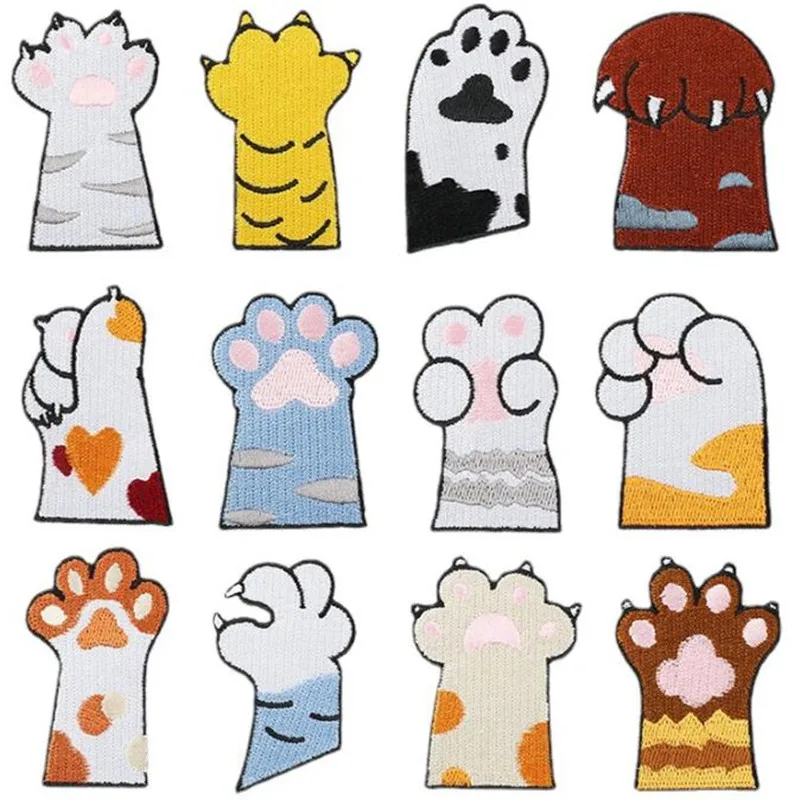 Embroidery Animal Patch Cartoon paw Iron on Patch for clothing accessories Pattern Logo Diy Gifts Multiple Styles and Colors
Embroidery Animal Patch Cartoon paw Iron on Patch for clothing accessories Pattern Logo Diy Gifts Multiple Styles and Colors
