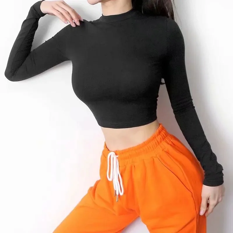 2021 Spring 6 Colors Women's Clothing Short Sports Long Sleeve T-Shirt Feminine Thread Stretch Bottoming Shirt Yoga Fitness Top
2021 Spring 6 Colors Women's Clothing Short Sports Long Sleeve T-Shirt Feminine Thread Stretch Bottoming Shirt Yoga Fitness Top