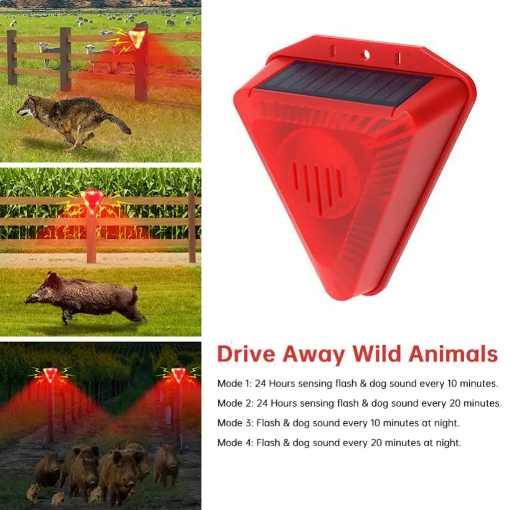 Environmental Light Alarm Ip65 Waterproof Animal Repellent Alarm Drive Away Wild Animals 6 Flashing Red Leds Alarm Siren Safe
Environmental Light Alarm Ip65 Waterproof Animal Repellent Alarm Drive Away Wild Animals 6 Flashing Red Leds Alarm Siren Safe