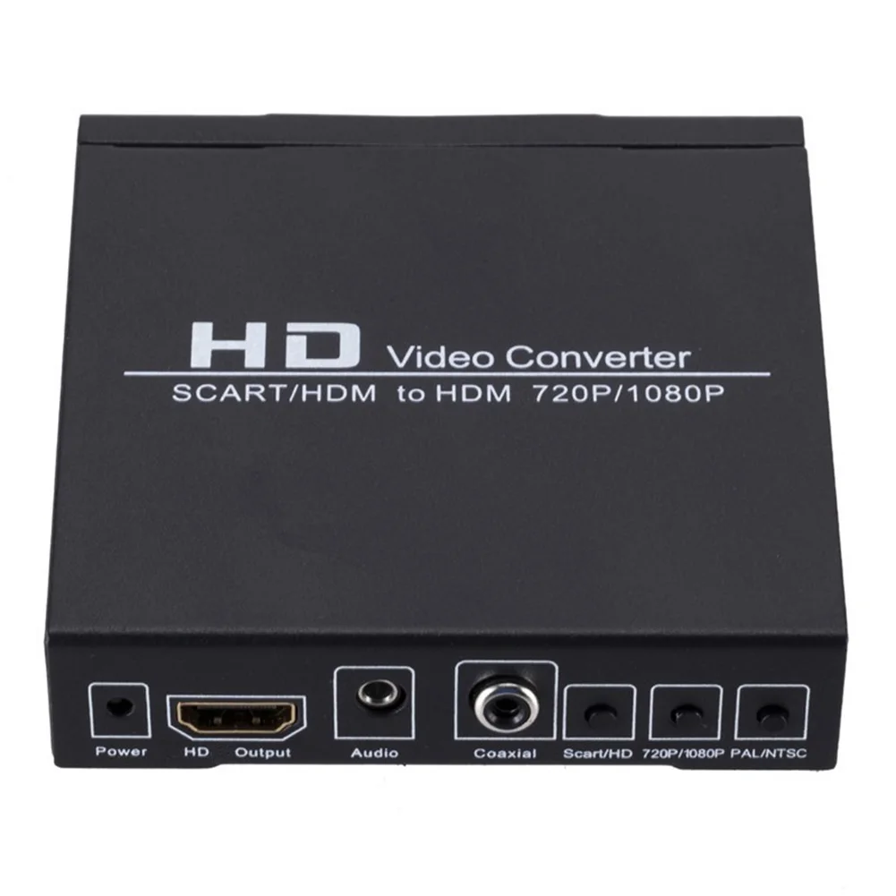 Цифровой конвертер SCART HDMI-совместимый с HDMI, HD видео конвертер, Full HD 1080P Поддержка RGB и CVBS
Цифровой конвертер SCART HDMI-совместимый с HDMI, HD видео конвертер, Full HD 1080P Поддержка RGB и CVBS