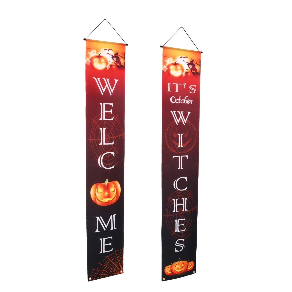 1 Set Curtain Welcome Banner Trick or Treat Door Sign Trick or Treat Door Banner Door Porch
1 Set Curtain Welcome Banner Trick or Treat Door Sign Trick or Treat Door Banner Door Porch