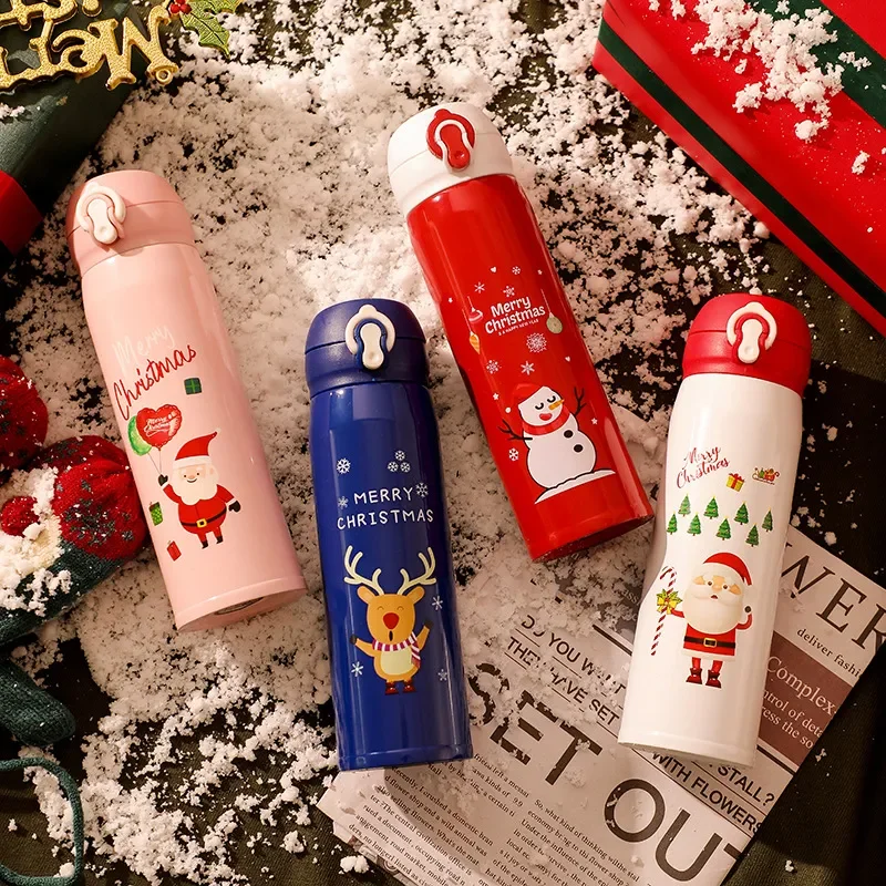 500ml Christmas Thermos Cup Stainless Steel Vacuum Water Bottle with Lid Elk Santa Thermos Cup Christmas Gift Christmas
500ml Christmas Thermos Cup Stainless Steel Vacuum Water Bottle with Lid Elk Santa Thermos Cup Christmas Gift Christmas