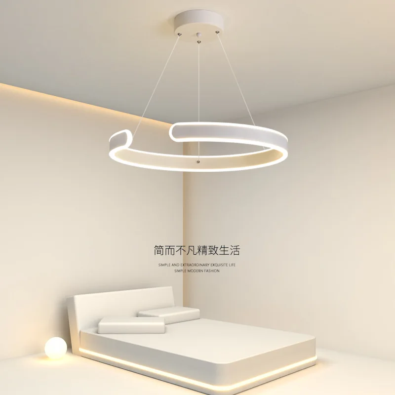 Bedroom Room Pendant Lamp Design Sense New Warm Modern Simple Circular Dining Room Light Study Hanging Line Pendant Light
Bedroom Room Pendant Lamp Design Sense New Warm Modern Simple Circular Dining Room Light Study Hanging Line Pendant Light