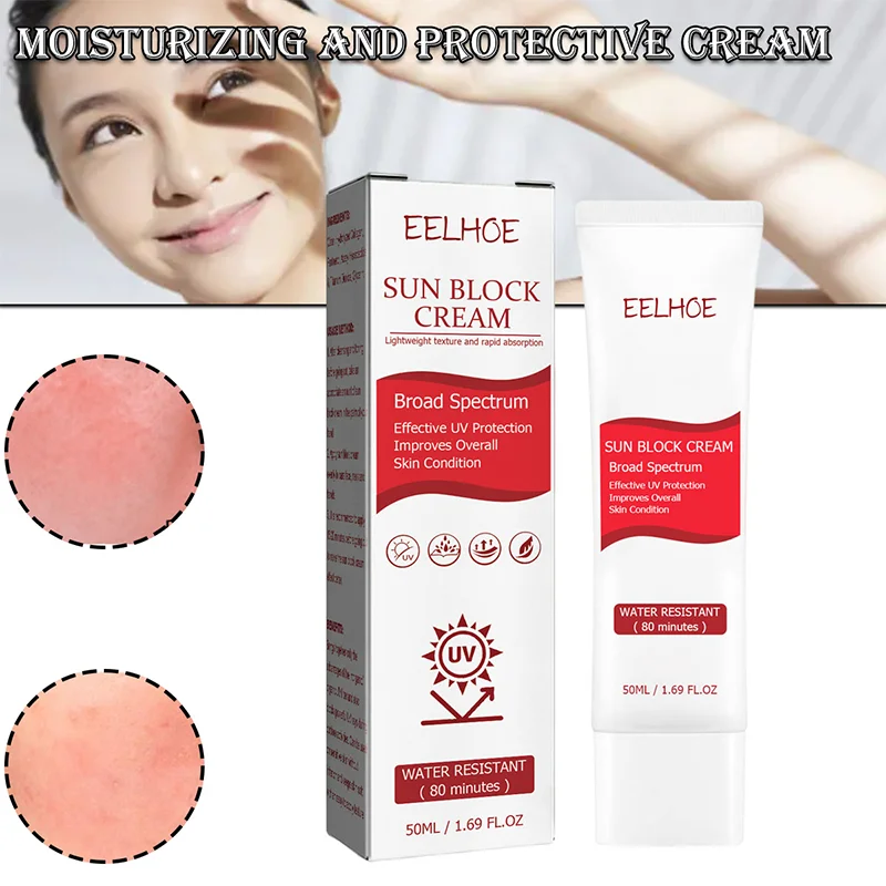 Sun Bloack Cream Moisturizing UV Protection Sunscreen Non-greasy Face Body Sunscreen Long-lasting Protection Sun Block Cream
Sun Bloack Cream Moisturizing UV Protection Sunscreen Non-greasy Face Body Sunscreen Long-lasting Protection Sun Block Cream