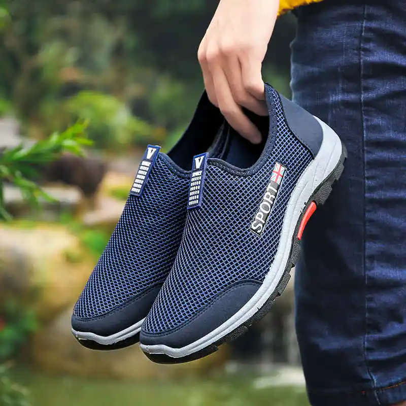 Low Top Men Shoes Slip-on Sneakers Men 2022 Big Size Sport Running Shoes Breathable Summer Sports Shoe Mesh Athletic Trainers I2
Low Top Men Shoes Slip-on Sneakers Men 2022 Big Size Sport Running Shoes Breathable Summer Sports Shoe Mesh Athletic Trainers I2