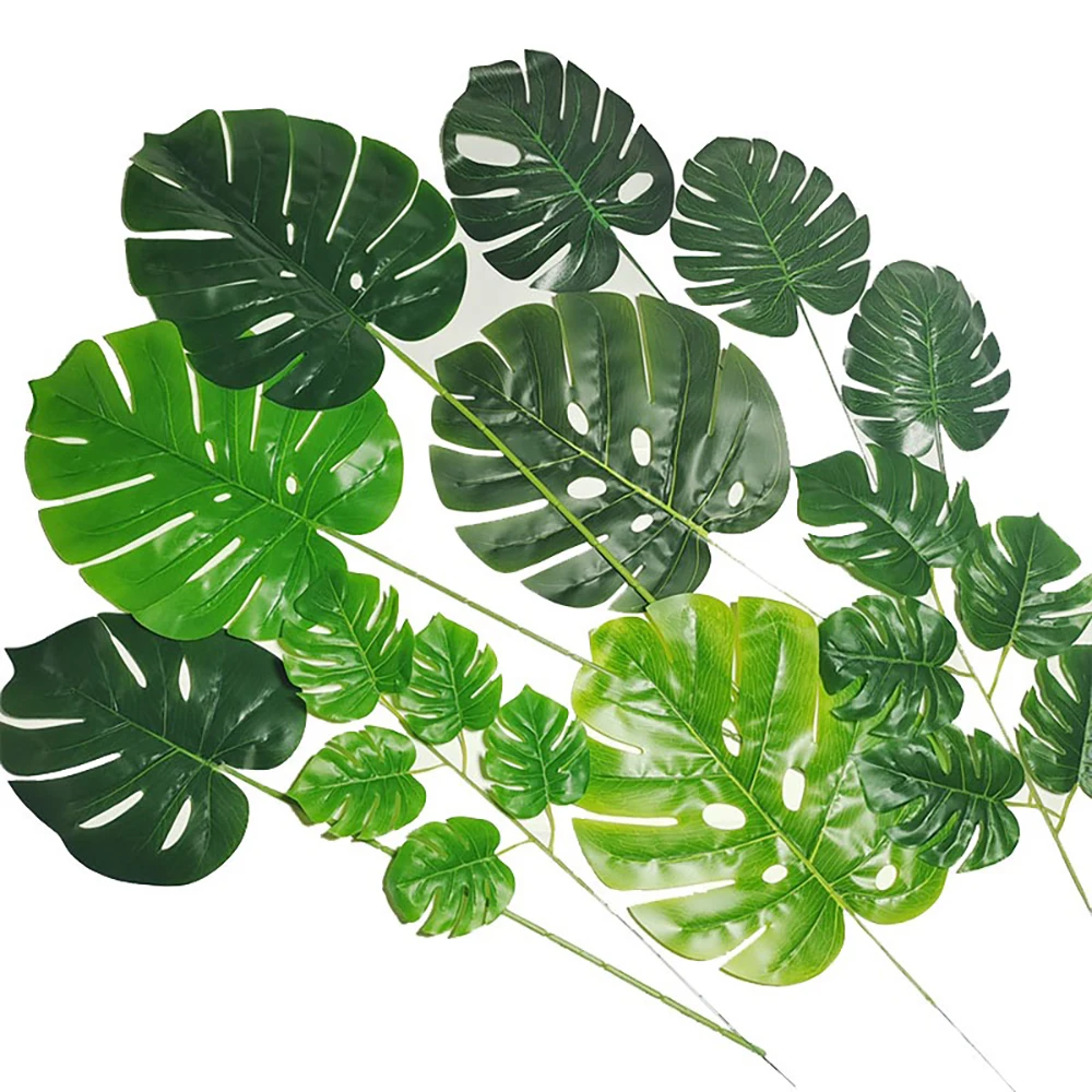 Artificial Leaves Tropical Palm Fake Plant Jungle Safari Birthday Party Summer Wedding Decoration Hawaiian Luau Home Decorations
Artificial Leaves Tropical Palm Fake Plant Jungle Safari Birthday Party Summer Wedding Decoration Hawaiian Luau Home Decorations