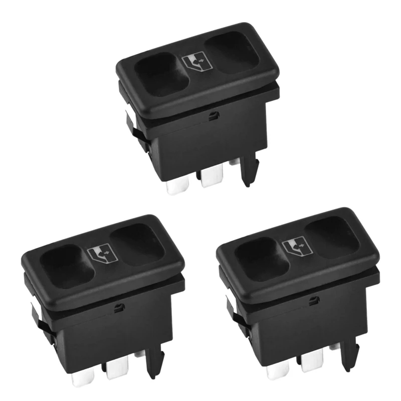 3PCS Car Black Plastic Metal Power Window Control Switch Button 191959855 BDP605 For Golf Jetta MK2 1985 -1987 1988 1989
3PCS Car Black Plastic Metal Power Window Control Switch Button 191959855 BDP605 For Golf Jetta MK2 1985 -1987 1988 1989