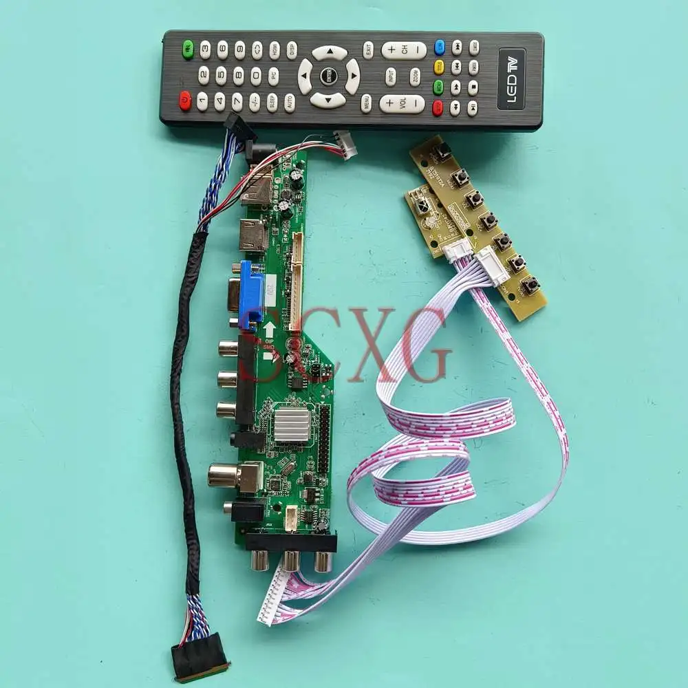 Kit Fit B101AW02 V0 LVDS 40 Pin USB AV VGA HDMI-Compatible Digital Signal DVB 10.1" LED Panel 1024 600 LCD Driver Control Board
Kit Fit B101AW02 V0 LVDS 40 Pin USB AV VGA HDMI-Compatible Digital Signal DVB 10.1" LED Panel 1024 600 LCD Driver Control Board