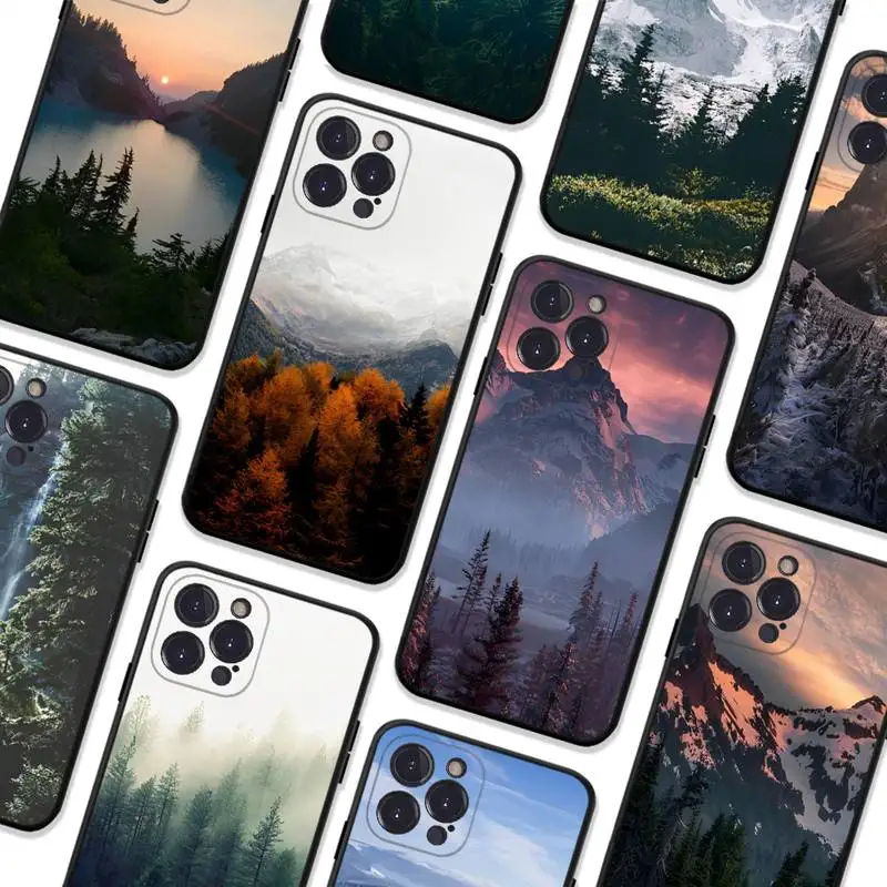 Mountain Forest Phone Case For iPhone 8 7 6 6S Plus X SE 2020 XR XS 14 11 12 13 Mini Pro Max Mobile Case
Mountain Forest Phone Case For iPhone 8 7 6 6S Plus X SE 2020 XR XS 14 11 12 13 Mini Pro Max Mobile Case