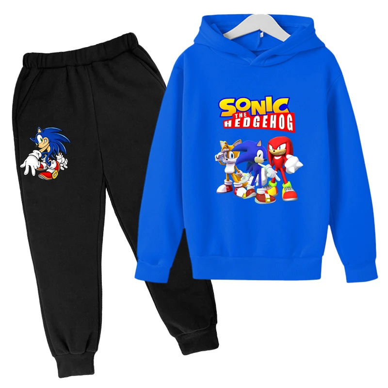 Sonic Spring Autumn Clothes Kids Hooded Sweatshirt Suit Children's Cotton Sweatshirt Hoodie Pants Long Sleeve Clothing
Sonic Spring Autumn Clothes Kids Hooded Sweatshirt Suit Children's Cotton Sweatshirt Hoodie Pants Long Sleeve Clothing