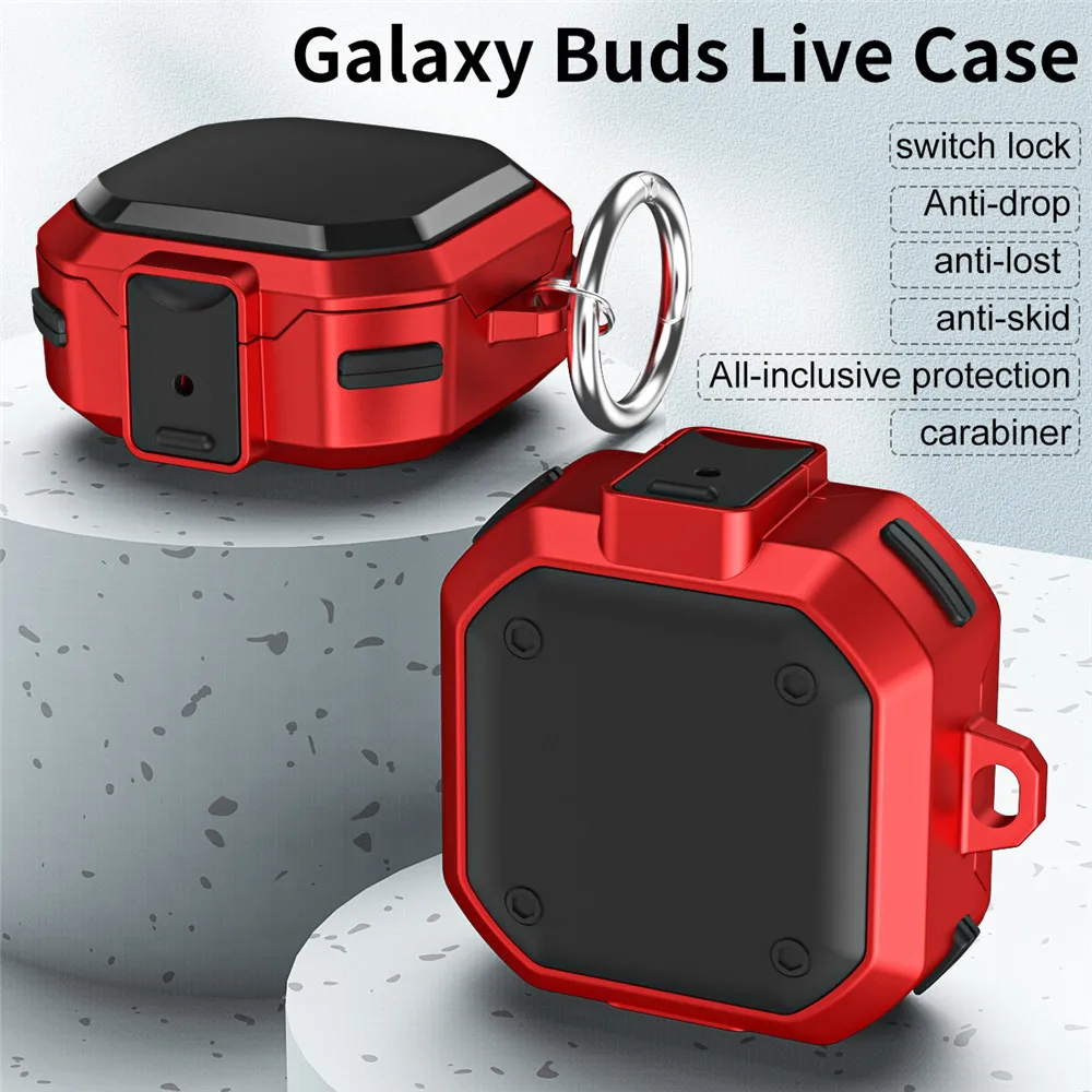 Case for Samsung buds pro buds 2 Protect Full Anti-fall Bluetooth earset Cover for Samsung buds Live Switch Lock Fighting Armor
Case for Samsung buds pro buds 2 Protect Full Anti-fall Bluetooth earset Cover for Samsung buds Live Switch Lock Fighting Armor