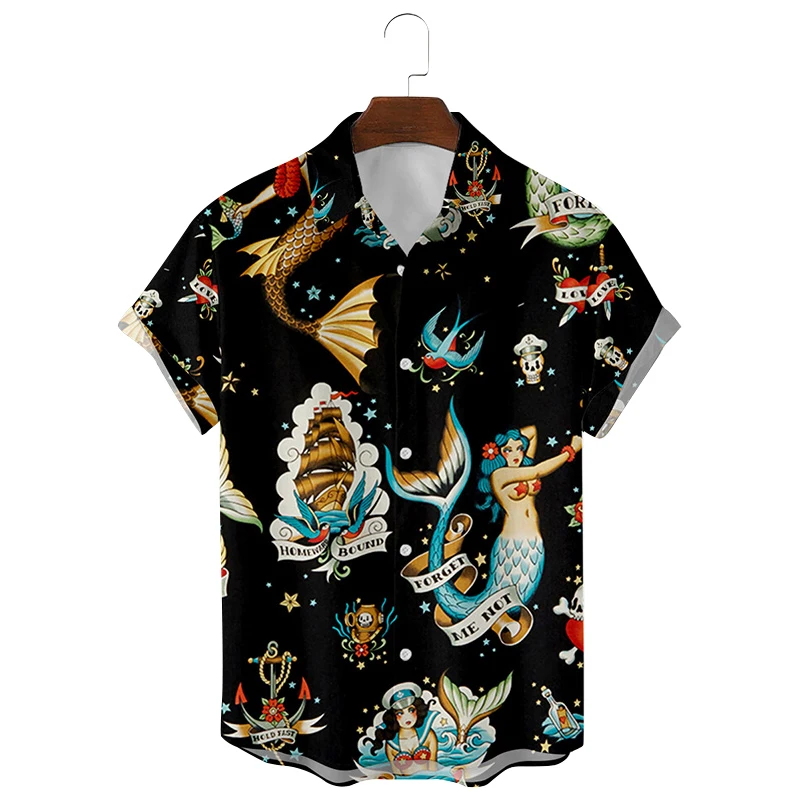 Men's Shirt Summer Floral 3D Element Digital Printing Trend Loose Men's Short Sleeve Oversized Lapel Shirt 6XL Large Size 5XL
Men's Shirt Summer Floral 3D Element Digital Printing Trend Loose Men's Short Sleeve Oversized Lapel Shirt 6XL Large Size 5XL
