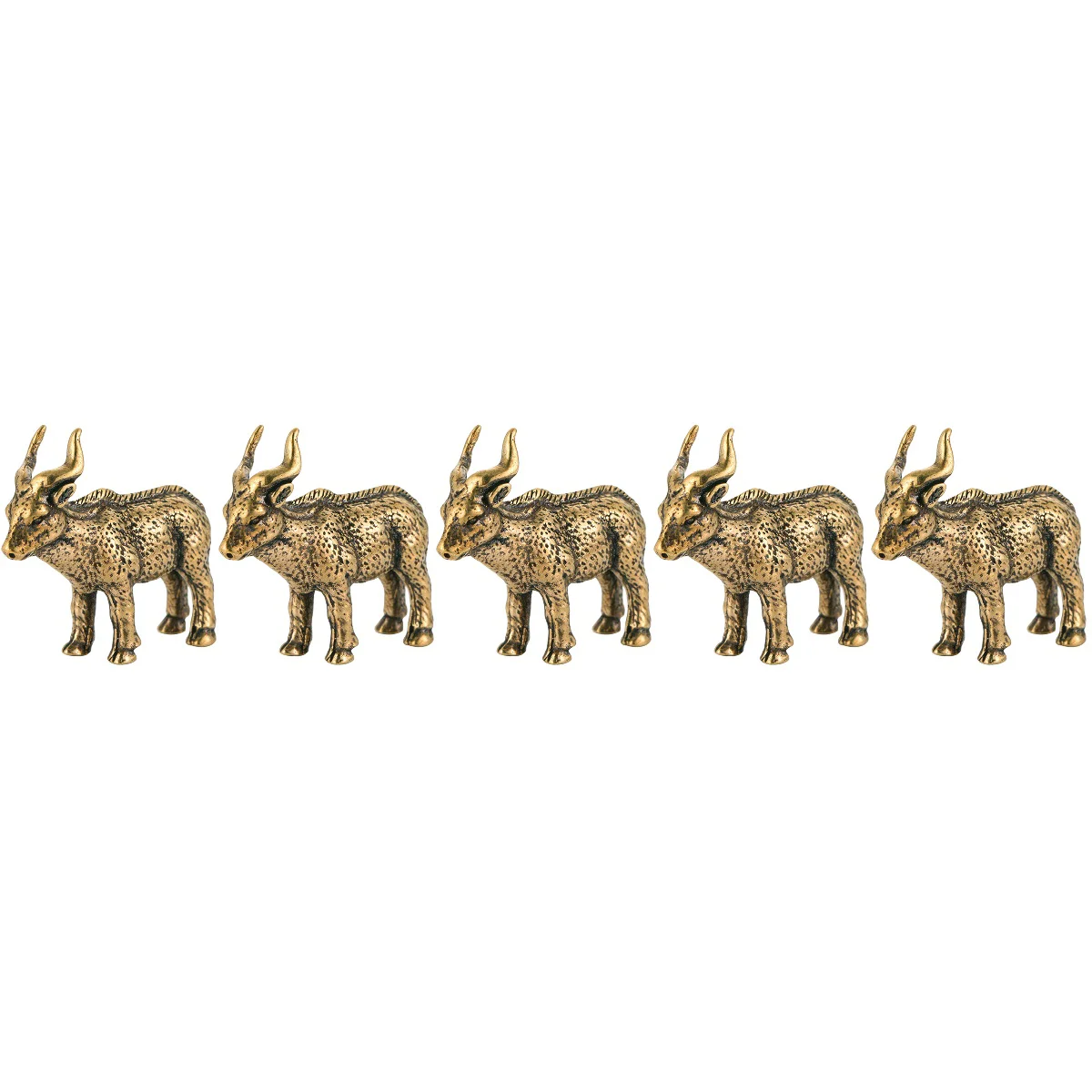 5pcs Ornament Tibetan Antelope Sculpture Copper Miniature Ornament Desk Ornaments Gifts
5pcs Ornament Tibetan Antelope Sculpture Copper Miniature Ornament Desk Ornaments Gifts