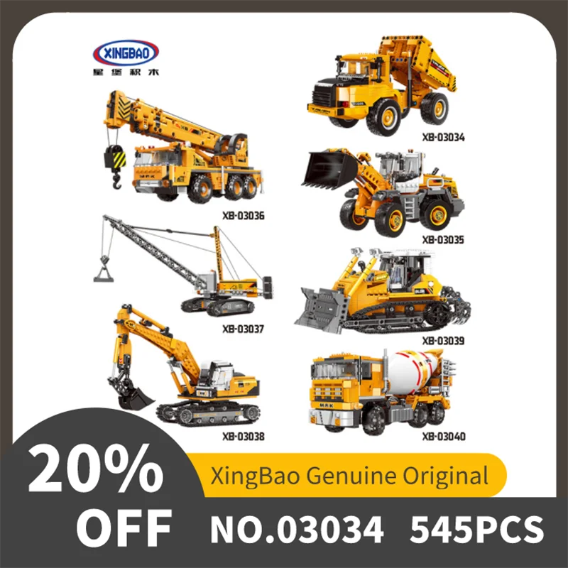 Creative MOC City Urban Engineering Excavator Building Block Dump Truck Assemble Model Bricks Educational Toys for Chlidren Gift
Creative MOC City Urban Engineering Excavator Building Block Dump Truck Assemble Model Bricks Educational Toys for Chlidren Gift