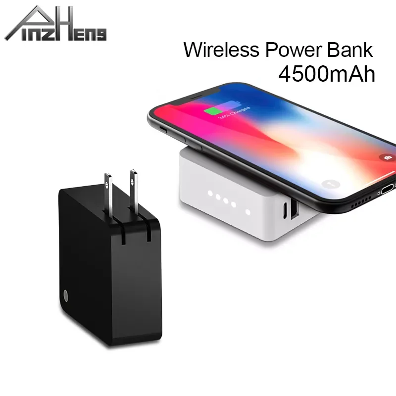 NEW PINZHENG 4500mAh Wireless Power Bank Charger & Battery as One Charging Powerbank External Battery For iPhone X XS 11 12
NEW PINZHENG 4500mAh Wireless Power Bank Charger & Battery as One Charging Powerbank External Battery For iPhone X XS 11 12
