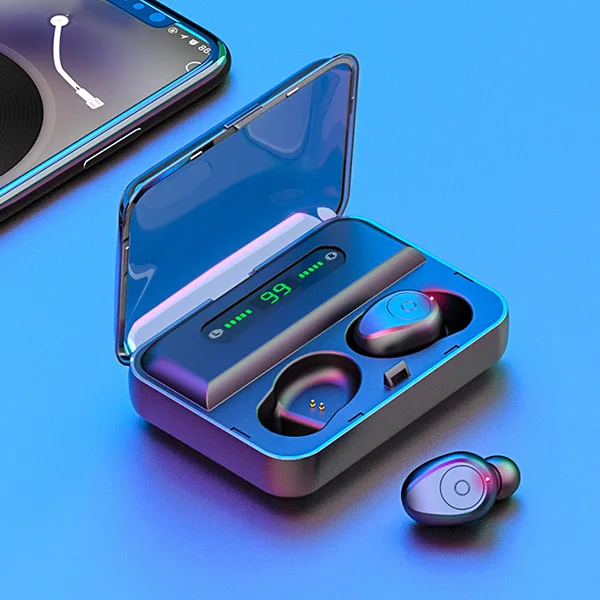 Tws Wireless Earphone Bluetooth-compatible 5.0 Earbud Touch In-ear 8d Stereo Sports Waterproof Hifi Headset Led Display With Mic
Tws Wireless Earphone Bluetooth-compatible 5.0 Earbud Touch In-ear 8d Stereo Sports Waterproof Hifi Headset Led Display With Mic