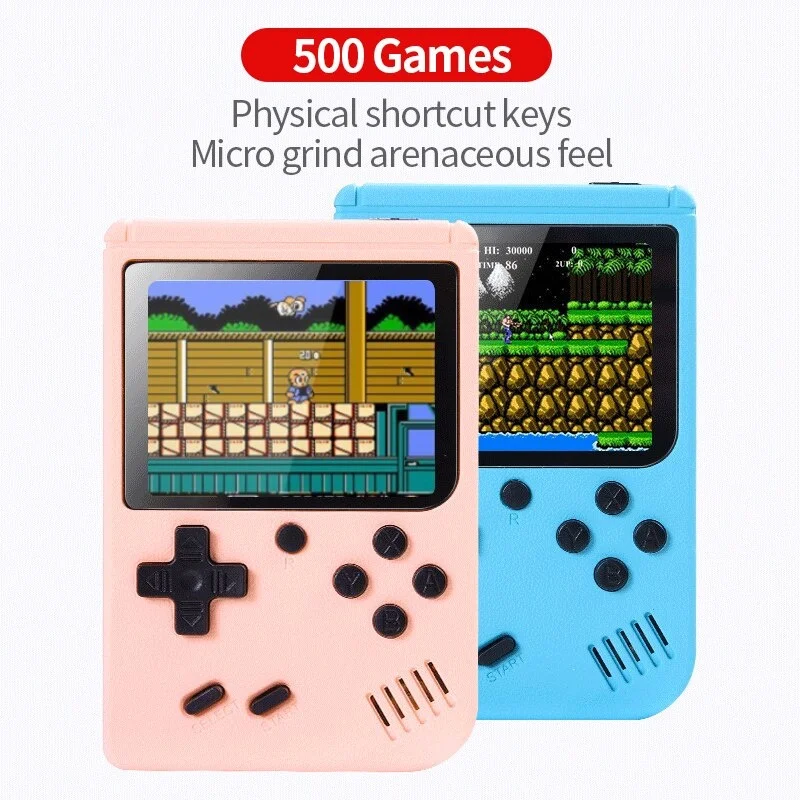 Retro Portable Mini Handheld Video Game Console 8 Bit 3.0 Inch Color LCD Kids Color Game Player Built in 500 Games
Retro Portable Mini Handheld Video Game Console 8 Bit 3.0 Inch Color LCD Kids Color Game Player Built in 500 Games
