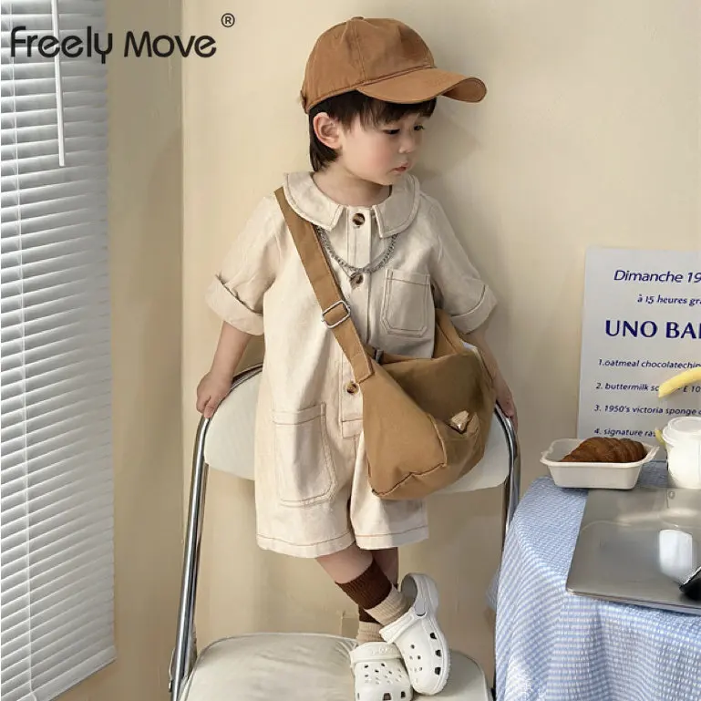 Summer Newborn Kids Baby Girl Short Sleeve Romper Girls Boys Demin Jumpsuit Playsuit Outfits Fashion Sunsuit Onepieces
Summer Newborn Kids Baby Girl Short Sleeve Romper Girls Boys Demin Jumpsuit Playsuit Outfits Fashion Sunsuit Onepieces