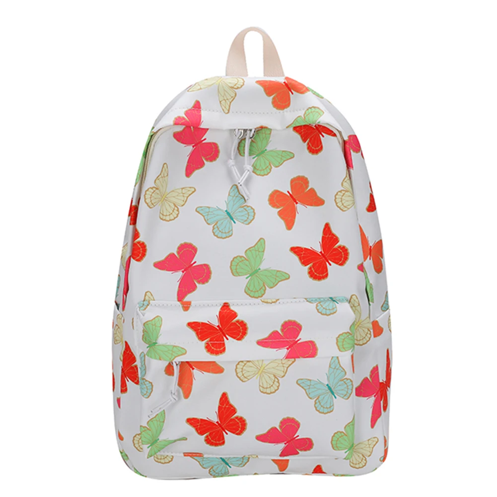 Butterflies Print College Student Rucksack Large Capacity Travel Bookbags Simple Fashion Nylon Multifunctional for Outdoor Sport
Butterflies Print College Student Rucksack Large Capacity Travel Bookbags Simple Fashion Nylon Multifunctional for Outdoor Sport