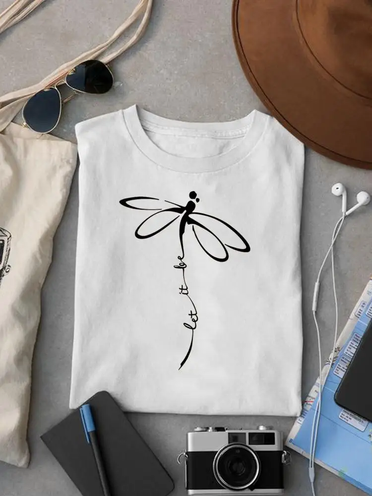 Casual T-shirts Dragonfly Lovely Trend Cute 90s Women Summer T Clothing Short Sleeve Print Fashion Female Graphic Tee Clothes
Casual T-shirts Dragonfly Lovely Trend Cute 90s Women Summer T Clothing Short Sleeve Print Fashion Female Graphic Tee Clothes