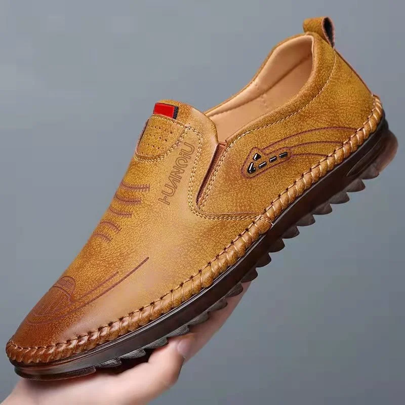 Men's Casual Flat Shoes Outdoor Soft Soled Travel Sneakers Leather Men Business Non Slip Breathable Shoes Zapatillas Hombre
Men's Casual Flat Shoes Outdoor Soft Soled Travel Sneakers Leather Men Business Non Slip Breathable Shoes Zapatillas Hombre
