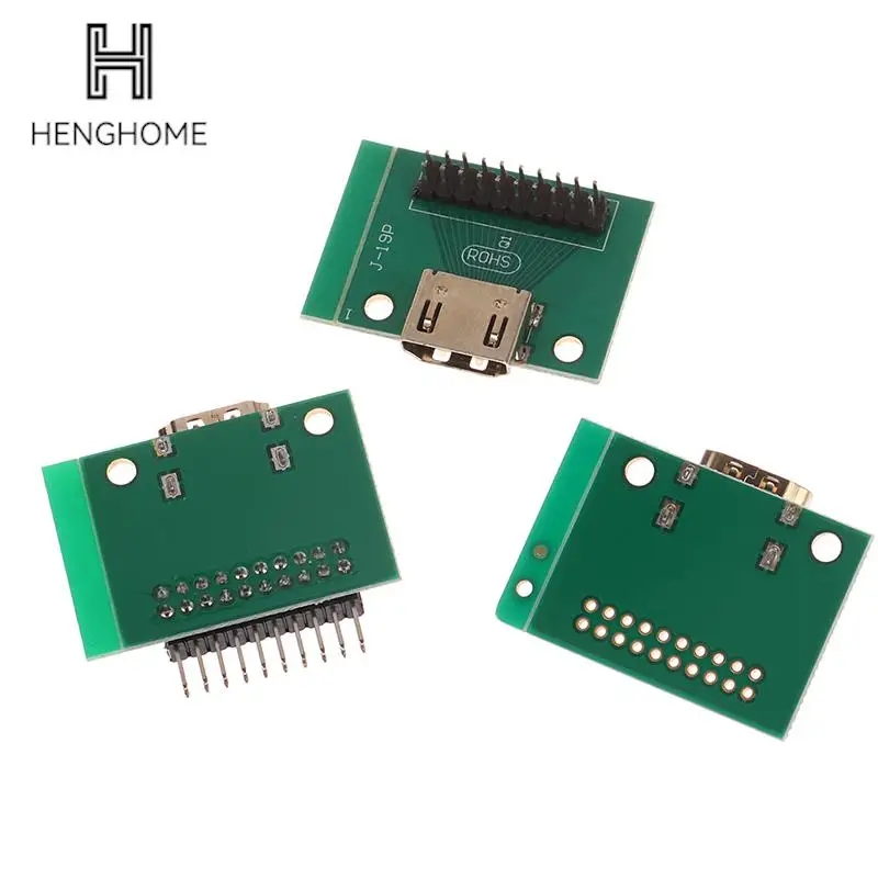 

1 шт. HDMI-совместимый тип A 19Pin печатная плата соединительные провода уплотнения HD HDMI разъем Гнездовой тестер сиденья гнездовой позолоченный