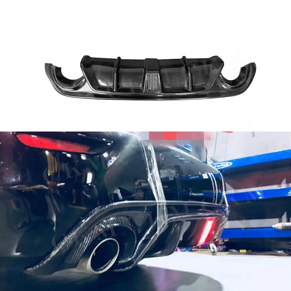 for Infiniti Q50 Q50S 2014-2017 Carbon Fiber Rear Bumper Diffuser Lip Spoiler Rear Diffuser with Brake Light
for Infiniti Q50 Q50S 2014-2017 Carbon Fiber Rear Bumper Diffuser Lip Spoiler Rear Diffuser with Brake Light