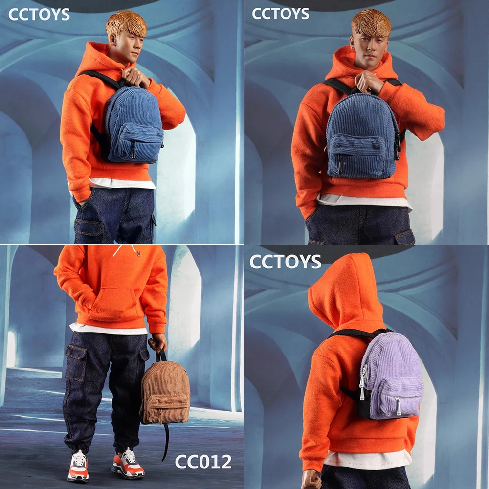 3 Colors CCTOYS CC012 1/6 Male/Female Casual Corduroy Backpack Sportswear Pairing School Bag Fit 12'' Action Figure Body For DIY
3 Colors CCTOYS CC012 1/6 Male/Female Casual Corduroy Backpack Sportswear Pairing School Bag Fit 12'' Action Figure Body For DIY