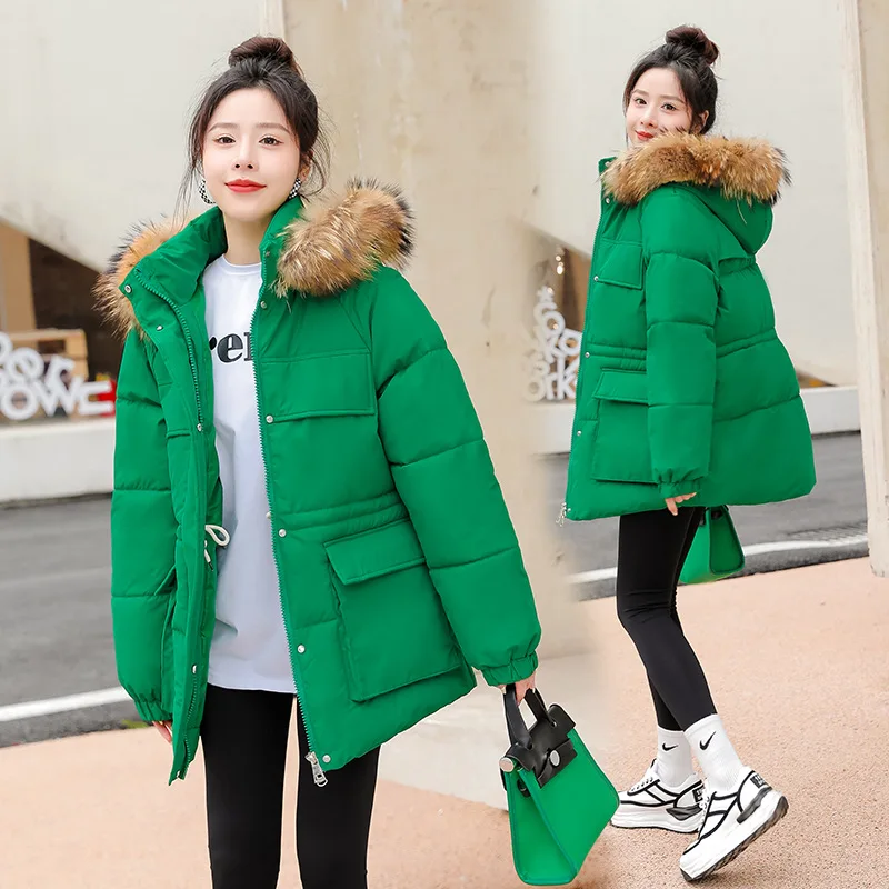 2022 Winter New Women's Bread Coat Women's Korean Version Slim Big Fur Collar Cotton Coat Women's Short Down Cotton Coat
2022 Winter New Women's Bread Coat Women's Korean Version Slim Big Fur Collar Cotton Coat Women's Short Down Cotton Coat