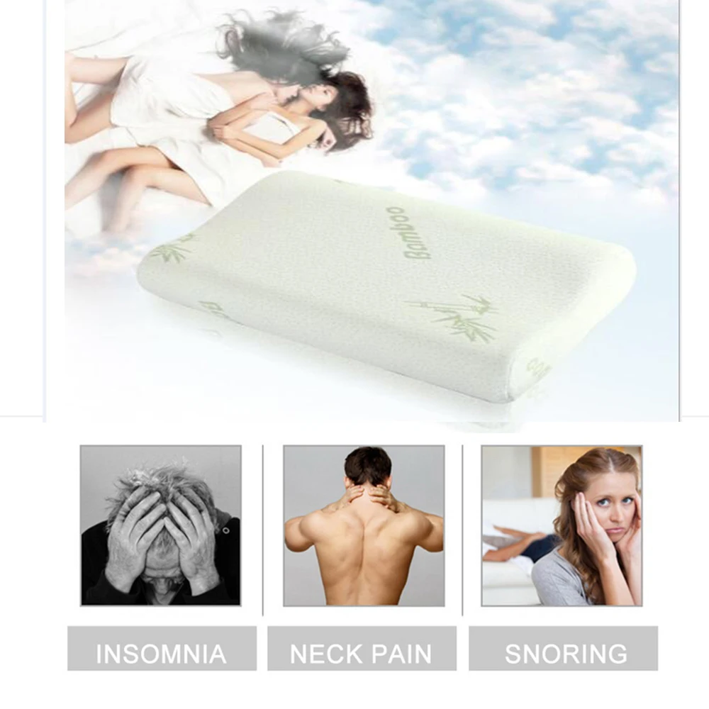 1Pcs Bamboo Pillows Memory Foam Bedding Pillow for Sleeping Orthopedic Sleeping Beding Pillows Cervical Pillows Neck Protection
1Pcs Bamboo Pillows Memory Foam Bedding Pillow for Sleeping Orthopedic Sleeping Beding Pillows Cervical Pillows Neck Protection