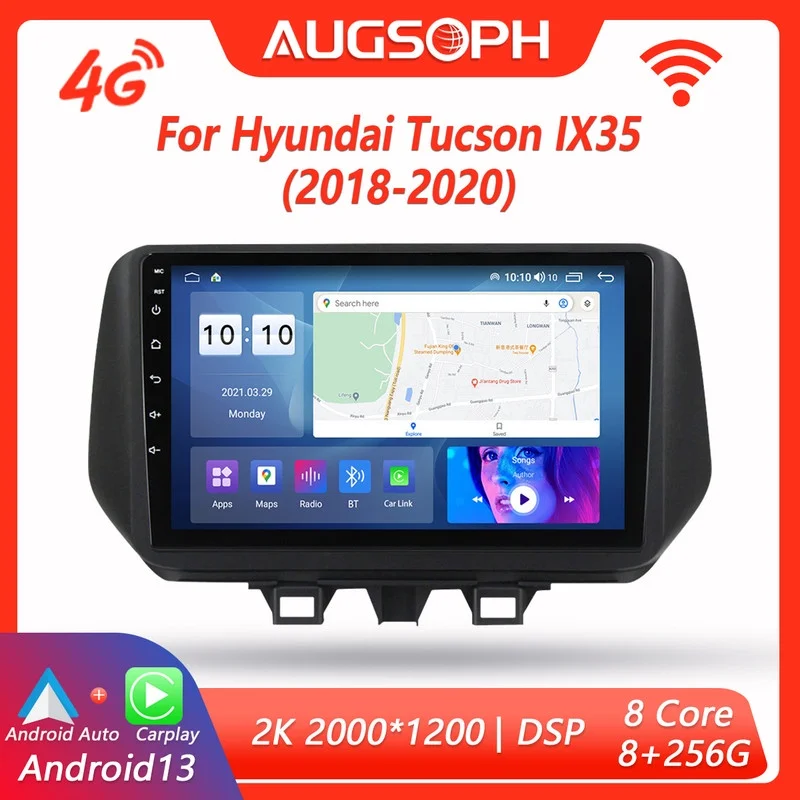 Android 13 Car Radio for Hyundai Tucson IX35 2018-2020,9/-10inch Multimedia Player with 4G Car Carplay & 2Din GPS
Android 13 Car Radio for Hyundai Tucson IX35 2018-2020,9/-10inch Multimedia Player with 4G Car Carplay & 2Din GPS